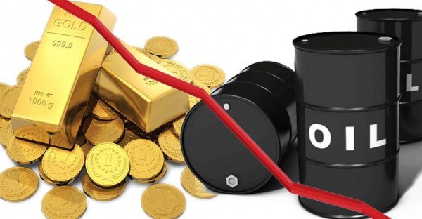 تراجع  أسعار الذهب وبقاء النفط فوق مستوى 100 دولار عالميا